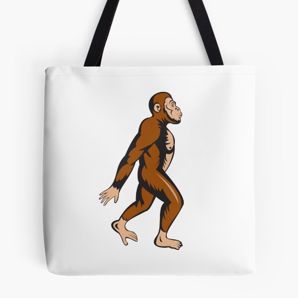 Item preview, Neanderthal Man Walking Side Cartoon designed and sold by patrimonio.