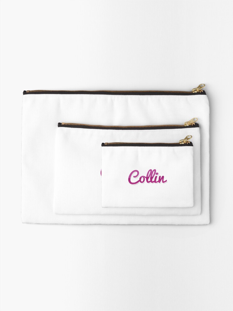 Thumbnail 2 of 4, Zipper Pouch, Collin designed and sold by rednready6.