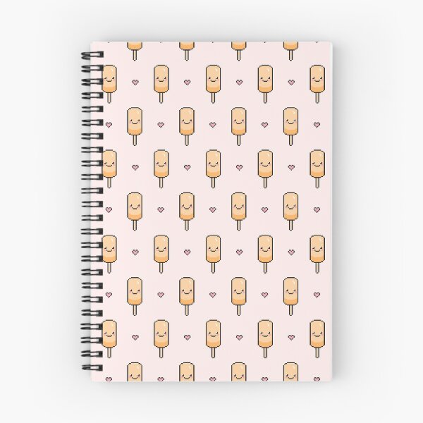 Item preview, Orange Popsicle Pattern designed and sold by lilpeachypixels.