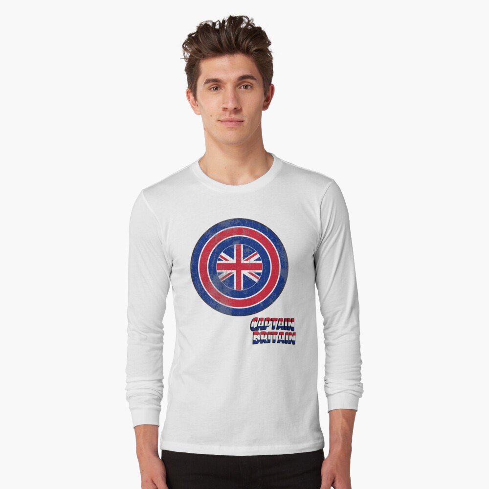 captain britain shirt