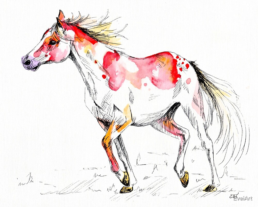 "Pony sketch" by EveiArt | Redbubble