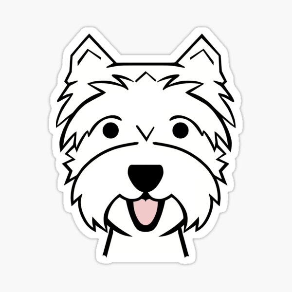 West Highland Terrier Stickers Redbubble