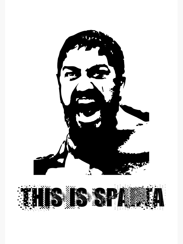 This is SPARTA! | Greeting Card