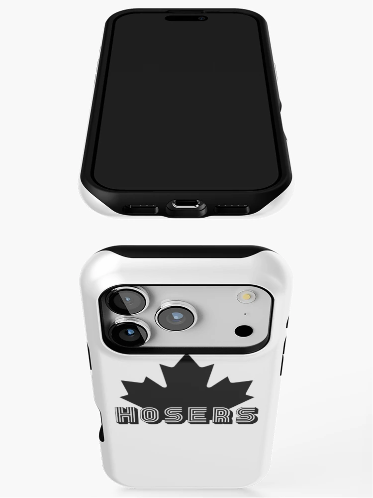 Thumbnail 3 of 4, iPhone Case, Hosers (Black) [Roufxis-Rb] designed and sold by RoufXis.