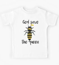 God Save the Queen Bees Kids Tee