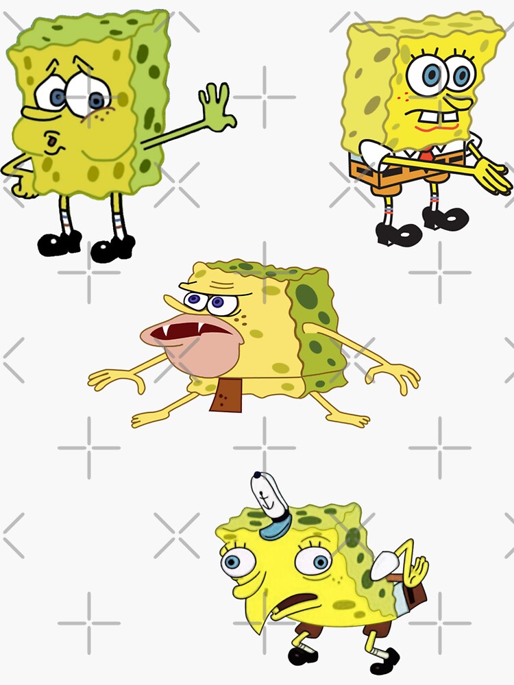 Spongebob Memes Sticker For Sale By Madisonbaber Redbubble 9392