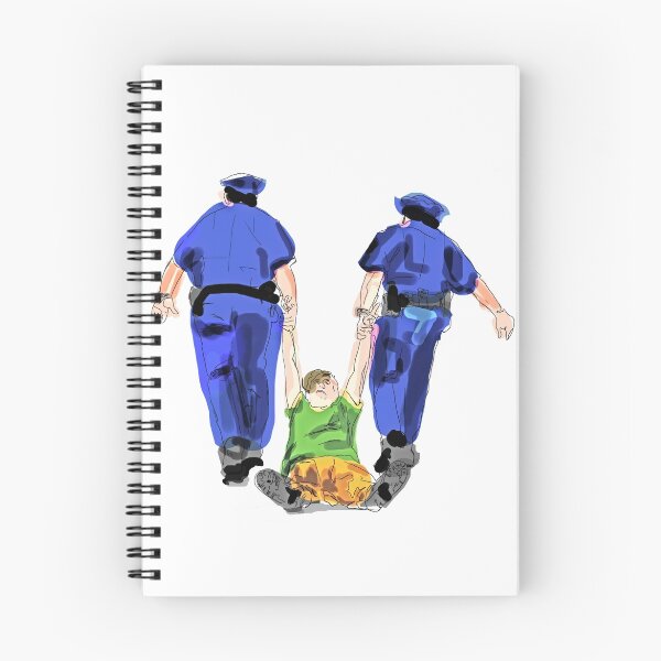 Item preview, police arresting people designed and sold by Denny Stoekenbroek.