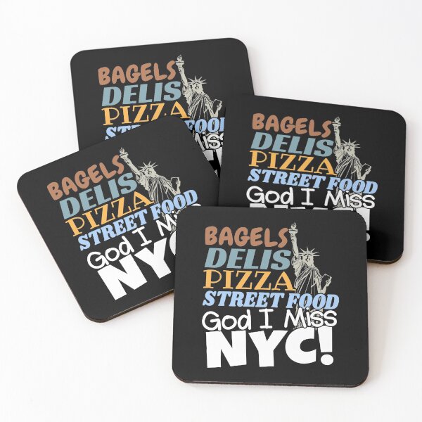 Item preview, Funny Love New York City - Pizza Bagels Delis designed and sold by BestTrendyChoices.