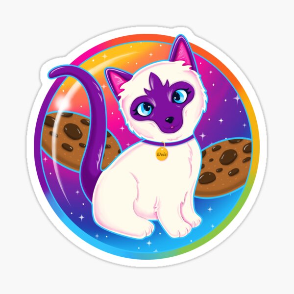 Elvis, want a cookie? Sticker