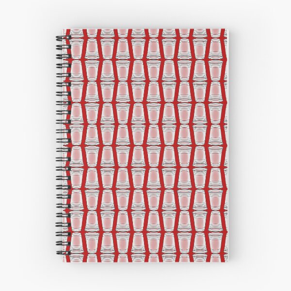 Item preview, Flip Cup Plastic Cup pattern in Red designed and sold by MelindaLedsome.