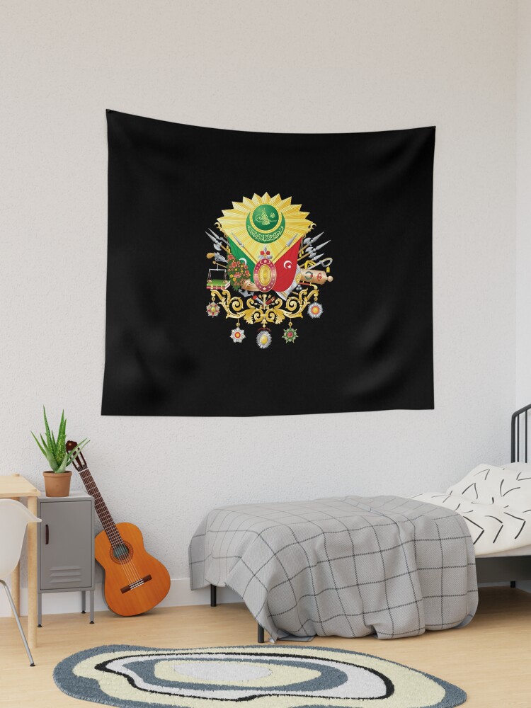 Ottoman Empire Turkish History Historic Turkey Flag  Tapestry for Sale by  TheCreekMan