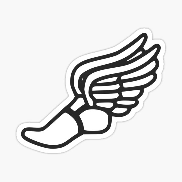 track shoe Sticker