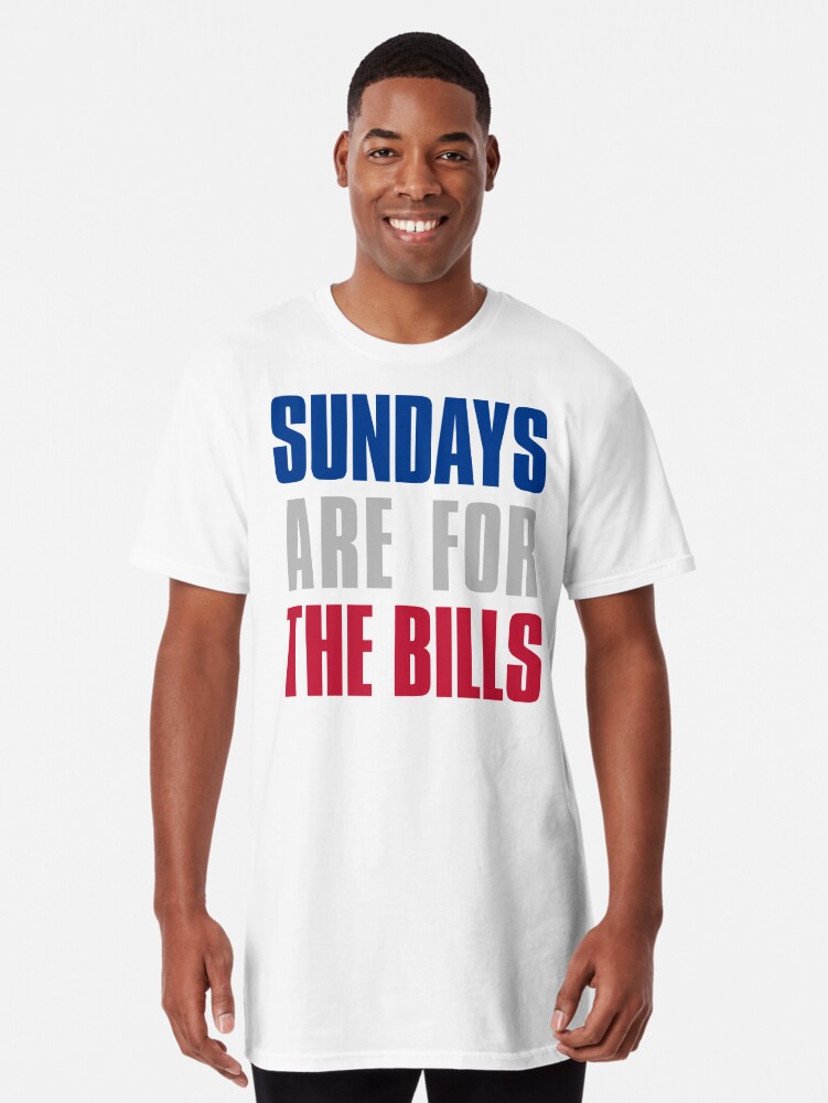 Sundays are for The Bills, Buffalo Football Fans Graphic T-Shirt