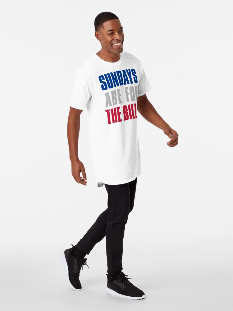 ASOS DESIGN NFL oversized t-shirt with Buffalo Bill's front print