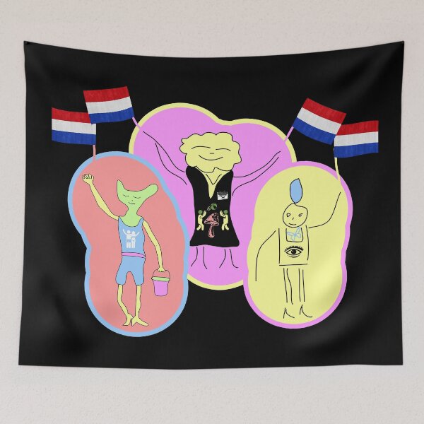 Item preview, The Rabarbers Love the Netherlands designed and sold by Human Error Goods.