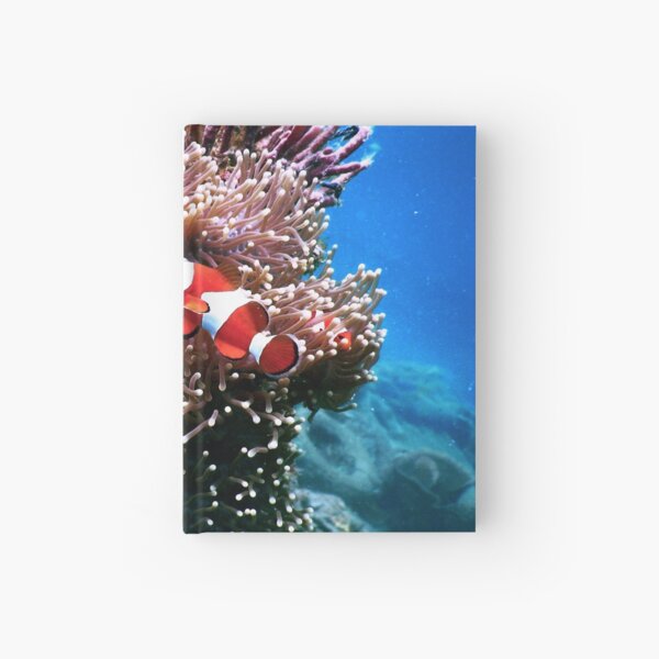 Tropical Undersea Anemone Sea Life Hardcover Journal