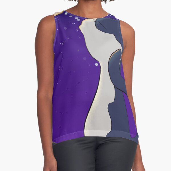 Evening Cat Sleeveless Top
