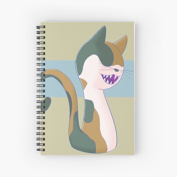 Calico Army Cat Spiral Notebook