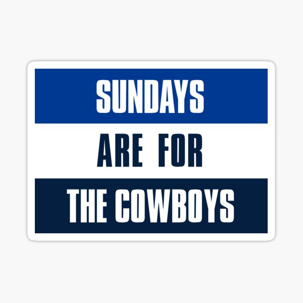 Sundays are for The Cowboys, Dallas Cowboys A-Line Dress for Sale by  elhefe