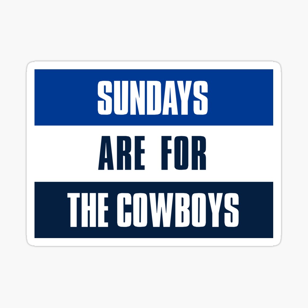 Sundays are for The Cowboys, Dallas Cowboys A-Line Dress for Sale by  elhefe