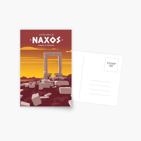 Item preview, Sunset at Portara, Naxos (GR) designed and sold by fnk-creative.