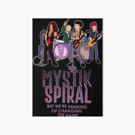 Mystik Spiral Art Board Print