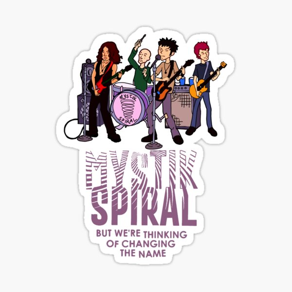 Mystik Spiral Sticker