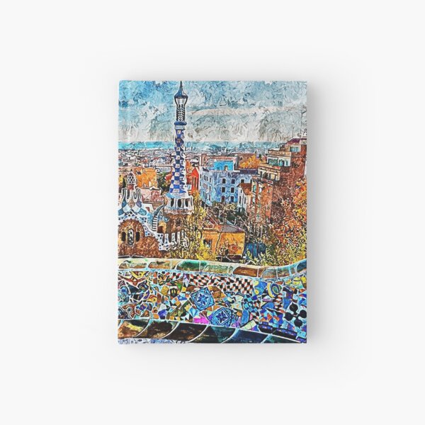 Artikel-Vorschau von Barcelona, Parc Güell, designt und verkauft von AM FineArtPrints.