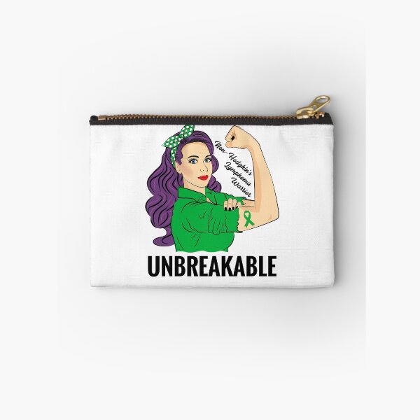 Item preview, Non-Hodgkin's Lymphoma Warrior Unbreakable Awareness designed and sold by ZNOVANNA.