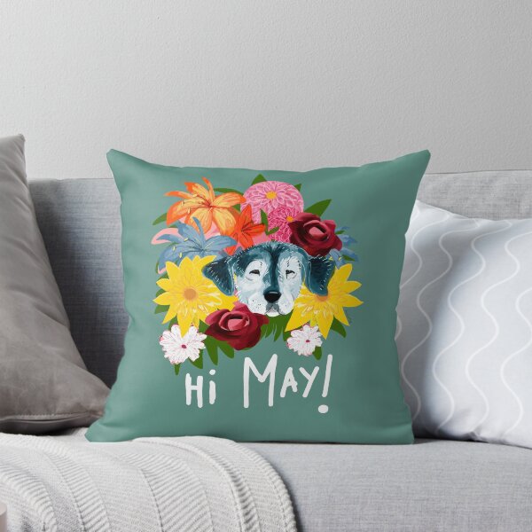 Item preview, Angel Dog Blooming in may designed and sold by belettelepink.