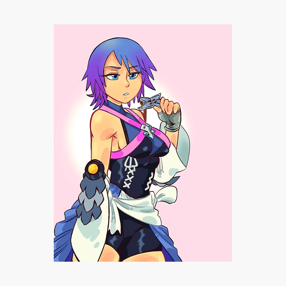 Aqua and her Wayfinder - Kingdom Hearts