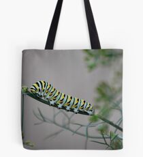 Swallowtail Caterpillar in Kansas Tote Bag