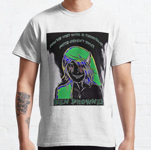 Ben Drowned T Shirts Redbubble - ben drowned shirt roblox