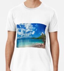 Strand tropisch Premium T-Shirt