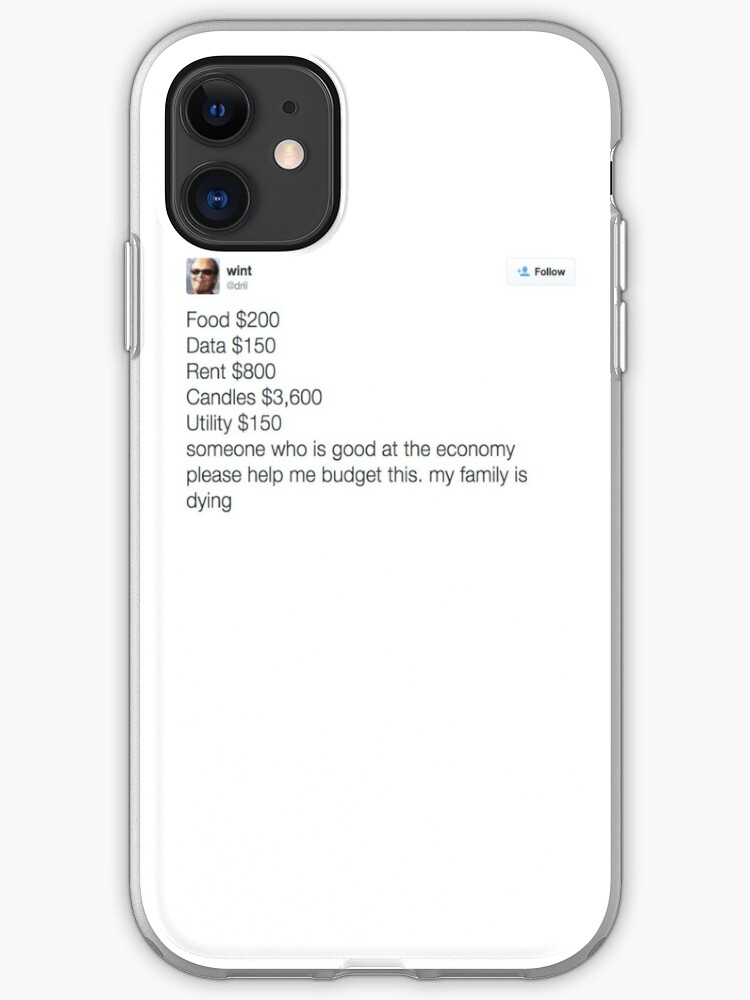 Funny Twitter Quote Iphone Case Cover By Blakemck Redbubble