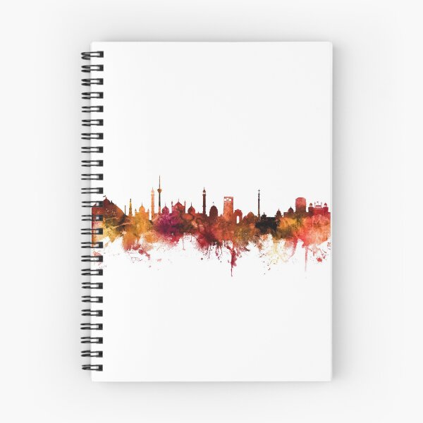 Item preview, New Delhi India Skyline designed and sold by ArtPrints.