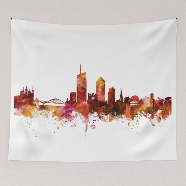 Item preview, Lyon France Skyline designed and sold by ArtPrints.