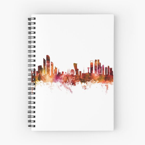 Item preview, Abu Dhabi Skyline designed and sold by ArtPrints.