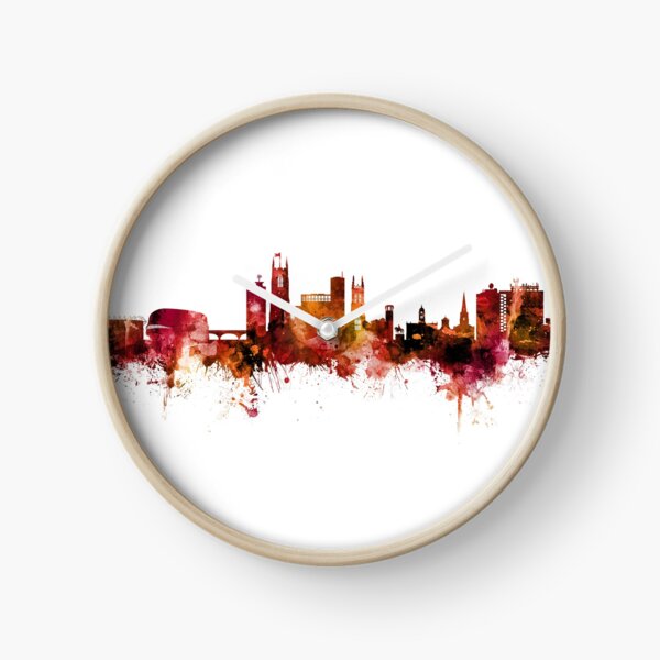 Item preview, Derby England Skyline designed and sold by ArtPrints.