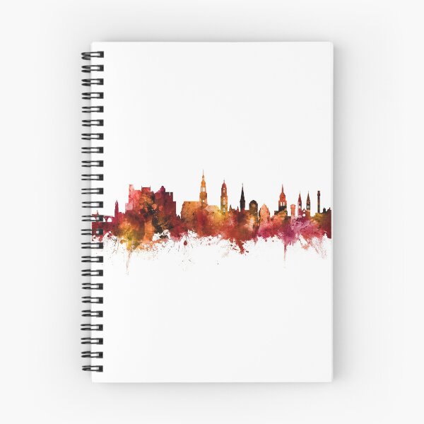 Item preview, Heidelberg Germany Skyline designed and sold by ArtPrints.