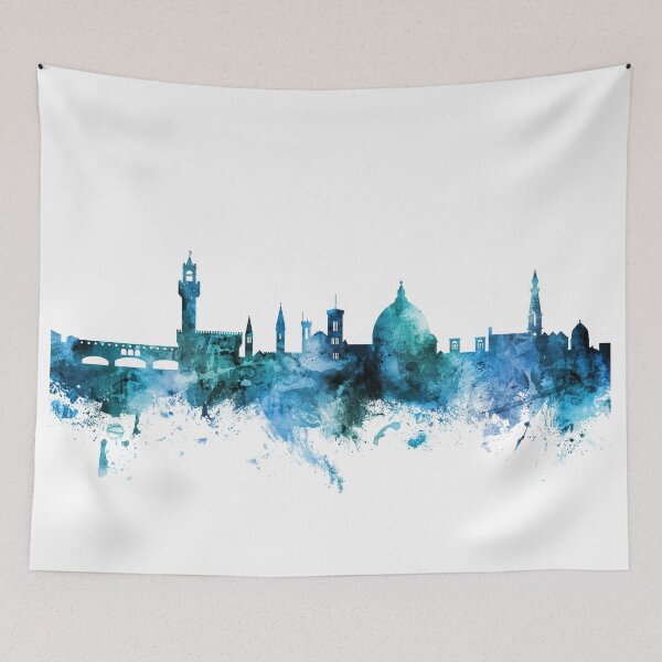 Aperçu de l'œuvre Florence Italy Skyline créée et vendue par ArtPrints.