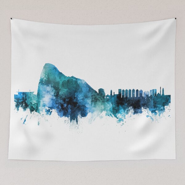 Artikelvorschau, Gibraltar Skyline entworfen und verkauft von ArtPrints.