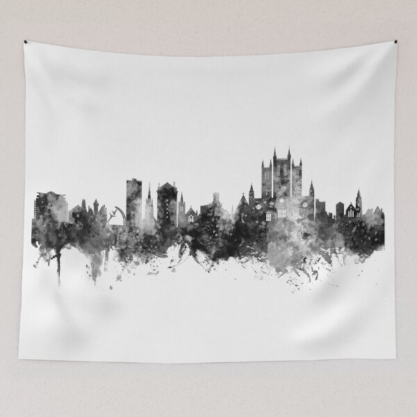 Item preview, Lincoln England Skyline designed and sold by ArtPrints.