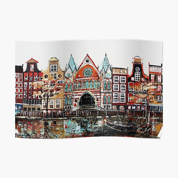 Amsterdam Keizersgracht Poster