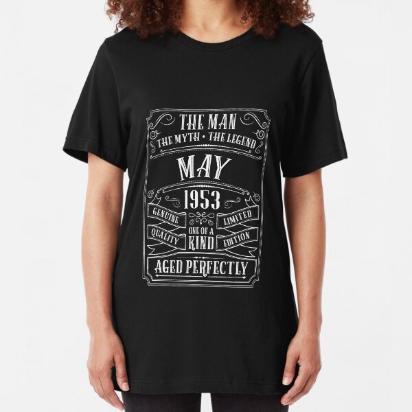 The Birth Of Legends 1953-66th Birthday Mens Funny T-Shirt 66 Year Old Gift