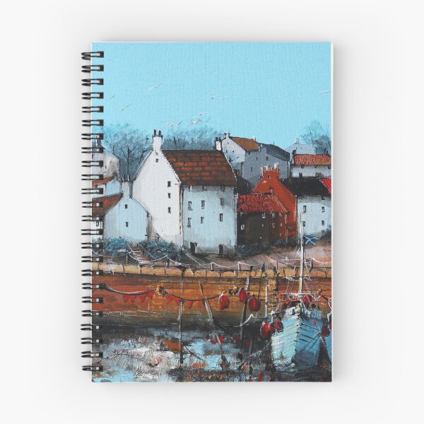 Item preview, Crail Harbour Fife Scotland designed and sold by Artbyirina.