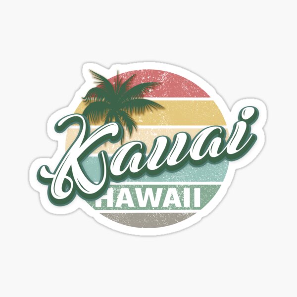 Hawaii Kauai Stickers | Redbubble