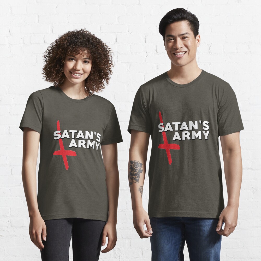 satanic army shirt