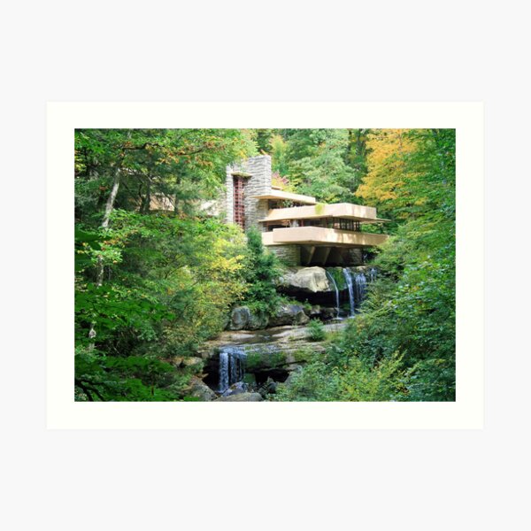 Frank Lloyd Wright's Fallingwater Art Print