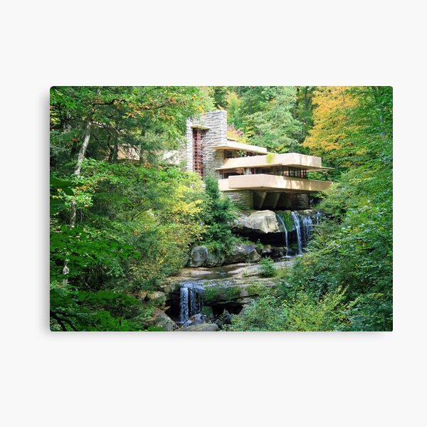 Frank Lloyd Wright's Fallingwater Canvas Print
